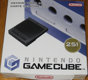 Memory Card für den Gamecube OVP